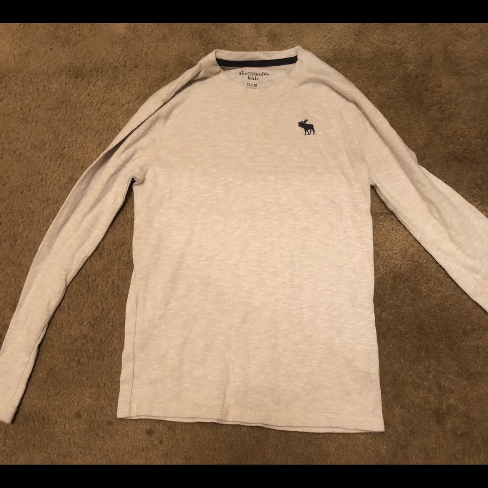 Boys Abercrombie Long-sleeve Shirt -  New no tags